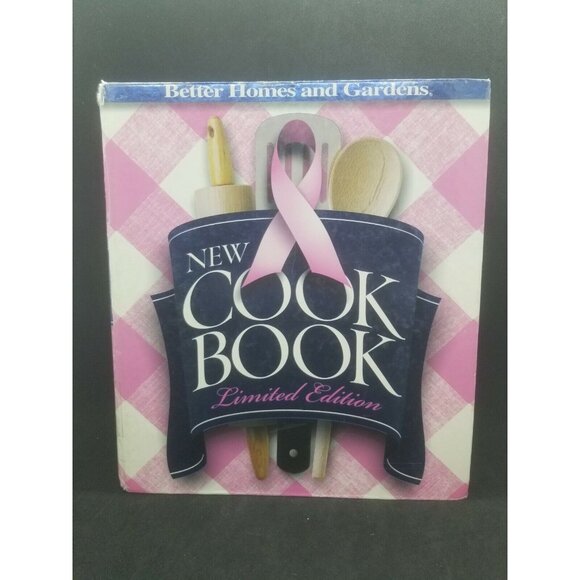 BHG New Cook Book Limited Edition by Better Homes and Gardens Ring Bound Pink - Picture 1 of 9